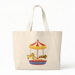 Tiny Carousel Tote Bags