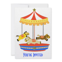 Tiny Carousel Invites