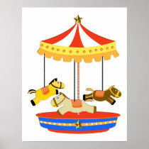 Tiny Carousel Poster
