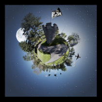 Tiny Cemetery Planet posters