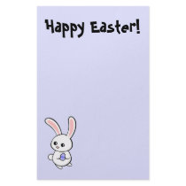 Tiny Easter Bunny stationery