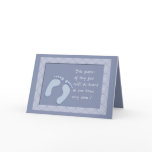 Tiny Feet Blue Cards