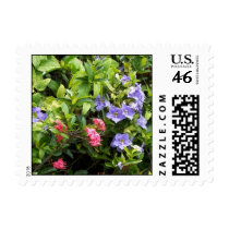 Tiny flowers postage