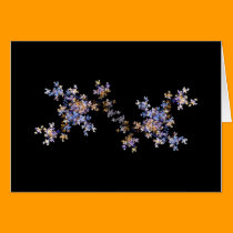Tiny Fractal Art Flowers cards