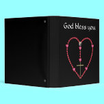 Tiny hearts Rosary binders