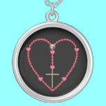 Tiny hearts Rosary necklaces