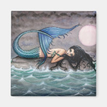 Tiny Island Mermaid Magnet