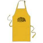 tiny kitten, apron