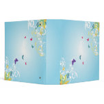 tiny little butterflies and floral swirls-01 vinyl binders