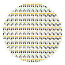 Tiny Penguins Round Sticker