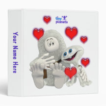 Tiny Planets All You need is Love Vinyl Binders