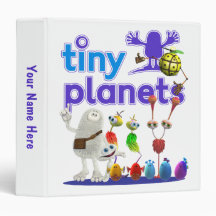 Tiny Planets Family 3 Ring Binders