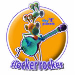 Tiny Planets Flocker Rocker Acrylic Cut Out