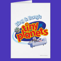 Tiny Planets Logo cards