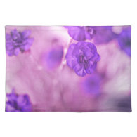 Tiny Purple Flowers Place Mat