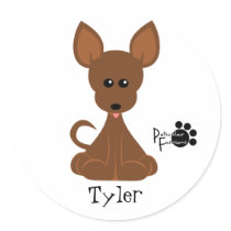 Tiny Round Sticker