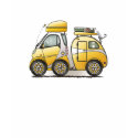 Tiny Tear Drop Camper Apparel t-shirts