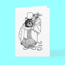 Tiny Tim & Bob Cratchett cards by Drusilla Tiny Tim & Bob Cratchett cards