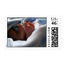 tiny toes postage stamps