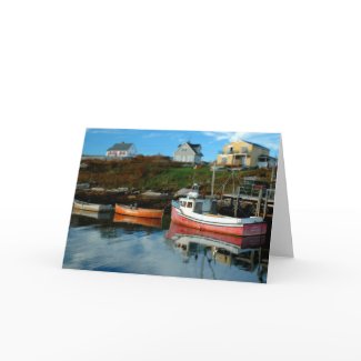 Tiny Town Series - Greeting Card card