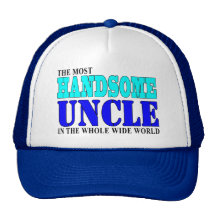 Tío hermoso del navidad de las fiestas de cumpleañ gorros  
