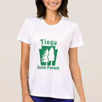 Tioga SF Trees - Women's Microfiber T t-shirts by pastatestore Tioga SF Trees - Women's Microfiber T t-shirts