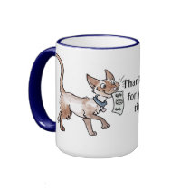 Tip Jar with Kitties Mug mugs