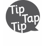 tip tap tip womens t shirt grey logo p235392219744795194z8ke9 152 Store