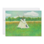 Tipi teepee central Minnesota landscape drawing Announcements
