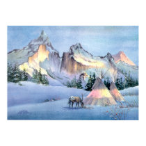 TIPI WINTER APPALOOSA by SHARON SHARPE posters