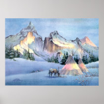 TIPI WINTER APPALOOSA by SHARON SHARPE Print