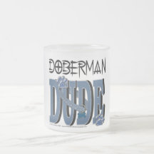 TIPO del Doberman Tazas