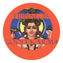 Tipping is Good Karma Tip Jar Sticker