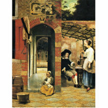 Tippling Two Men And A Woman Under An Arbor In The Photo Sculpture