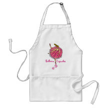 Tippy Toes Ballerina customizable Apron