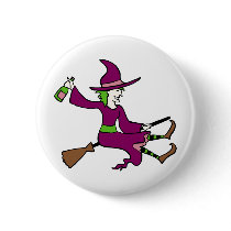 Tipsy Witch buttons