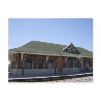 Tipton Train Station Postcard