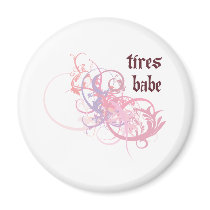 Tire Babe magnets by busybees Tire Babe magnets