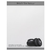 Tire Business Letterhead letterhead