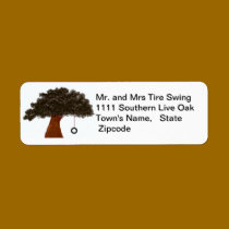 Tire Swing Label labels