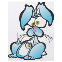 Tired Bunny flyers by shawnsclipart Tired Bunny flyers