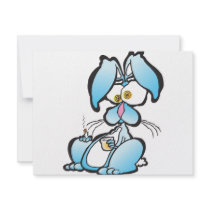 Tired Bunny invitations by shawnsclipart Tired Bunny invitations