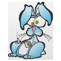 Tired Bunny letterhead by shawnsclipart Tired Bunny letterhead