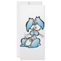 Tired Bunny rack cards by shawnsclipart Tired Bunny rack cards