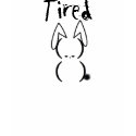 Tired Bunny T-shirt
