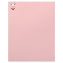 Tired Smiling Pig Face letterhead by mydeas Tired Smiling Pig Face letterhead