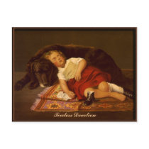 Tireless Devotion - Postcard by bontondesigns Tireless Devotion - Postcard