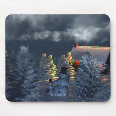 Tis The Season 2008 Mousepad by 3dartwork