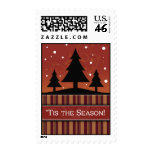 'Tis the Season Christmas Postage Stamp