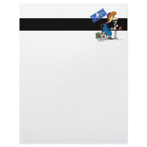 TIS THE SEASON exhausted xmas shopper Letterhead Design